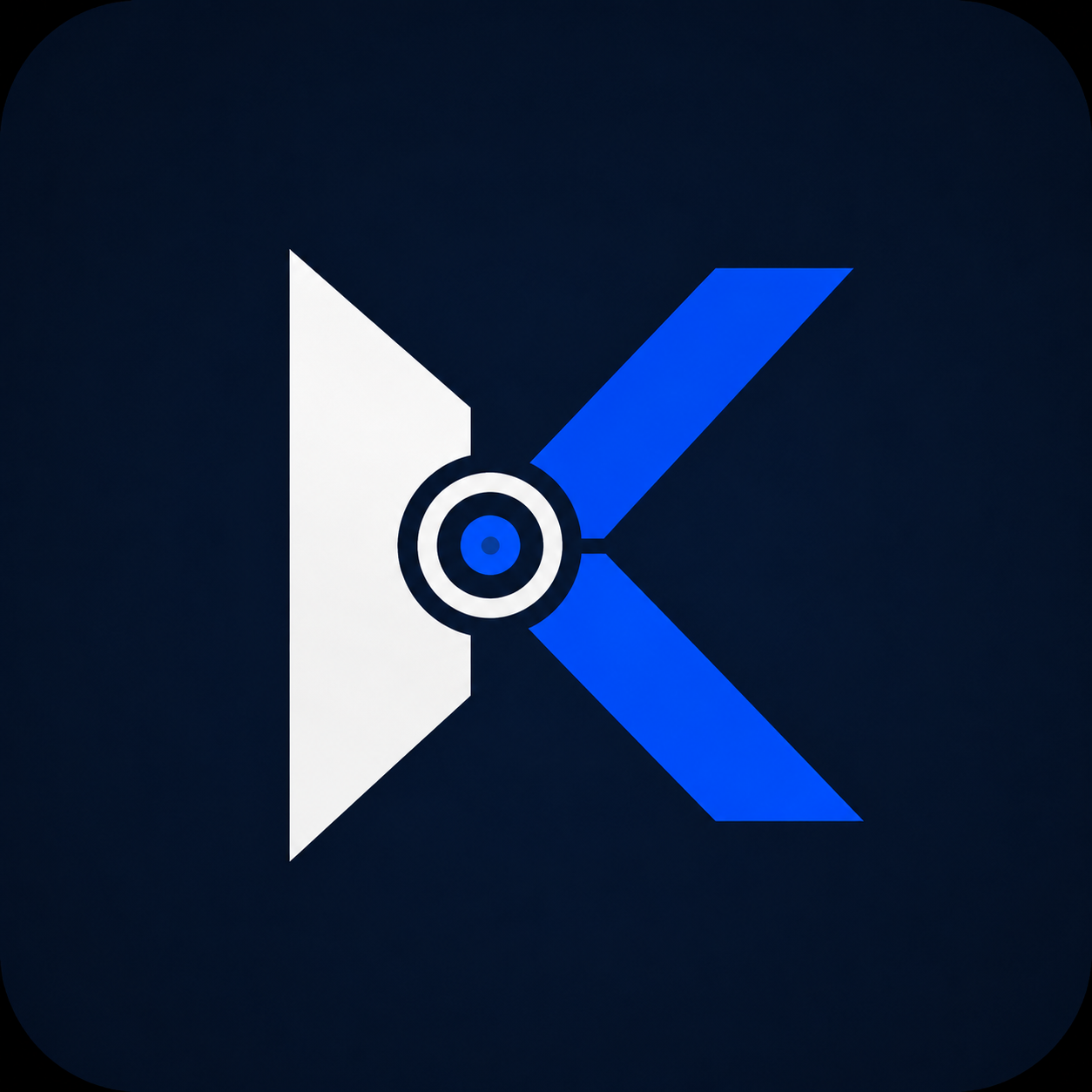 Kriov geometric K emblem