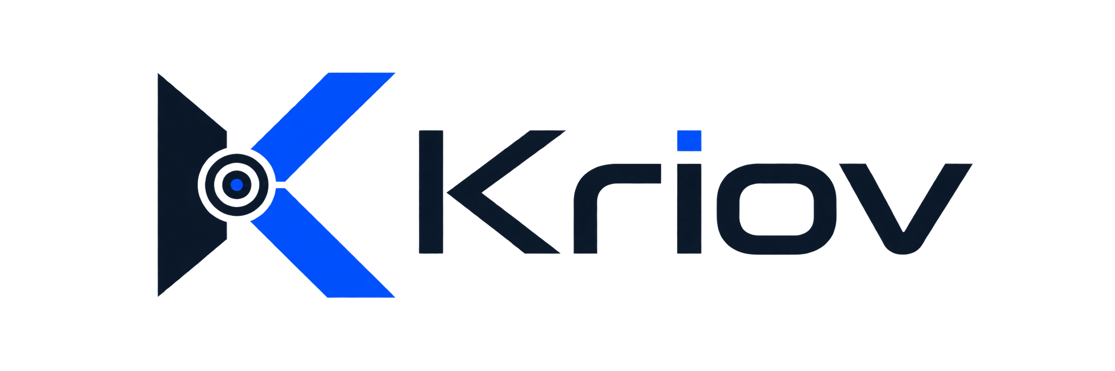 Kriov logo on light background